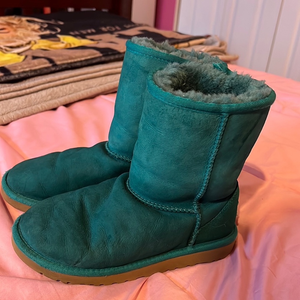 Teal ugg boots